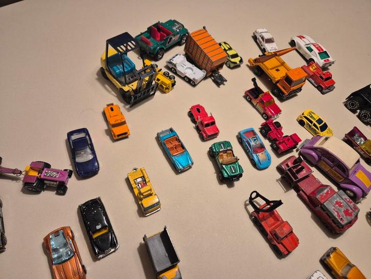 Bulk Vintage Auto's: Matchbox, Siku, Majorette & Meer!, Hobby en Vrije tijd, Modelauto's | 1:87, Gebruikt, Auto, Majorette, Ophalen of Verzenden
