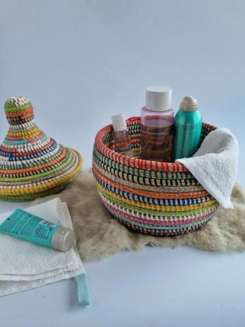 Afrikaans Opbergmandje multicolor Fairtrade & Duurzaam beschikbaar voor biedingen
