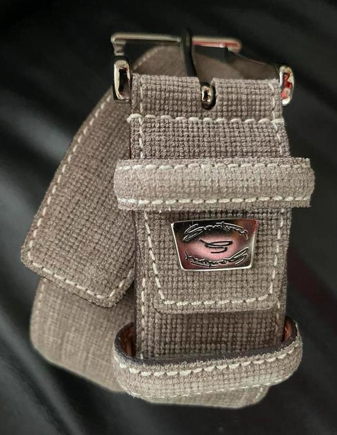 Santoni riem, Kleding | Heren, Riemen en Ceinturen, Zo goed als nieuw, Overige kleuren, Ophalen of Verzenden