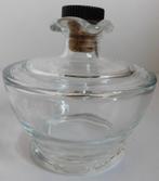 Glazen Grappa / wijn flesje met dop, Ophalen of Verzenden