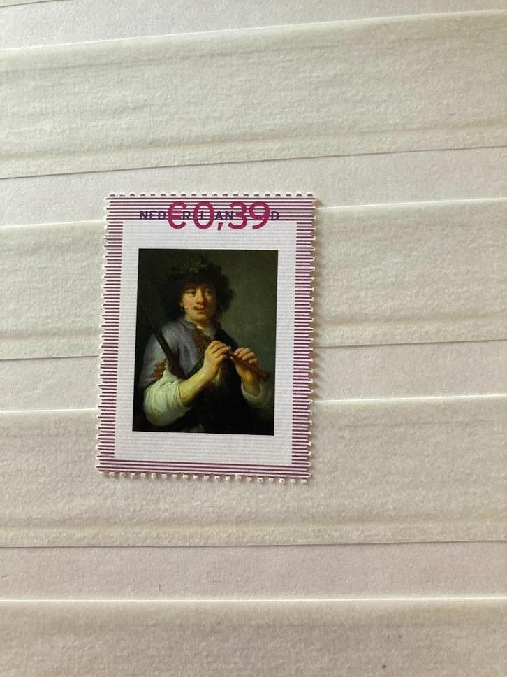 Persoonlijke postzegel Rembrandt Rembrandt als Herder, Postzegels en Munten, Postzegels | Nederland, Postfris, Na 1940, Verzenden