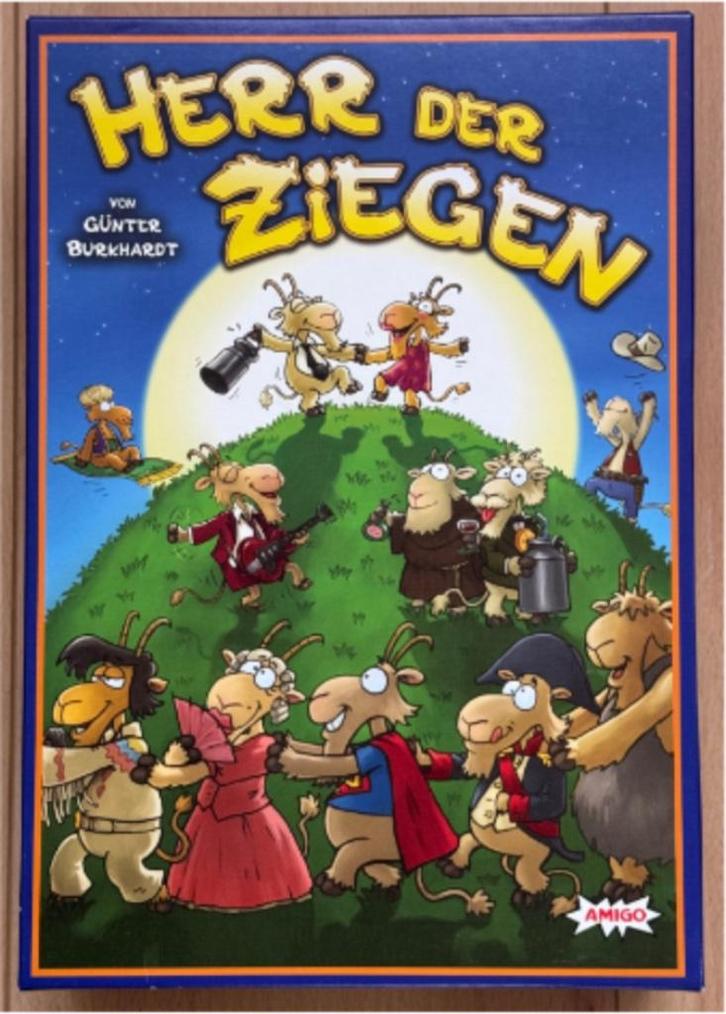 Herr der Ziegen bordspel, Hobby en Vrije tijd, Gezelschapsspellen | Bordspellen, Zo goed als nieuw, Ophalen of Verzenden