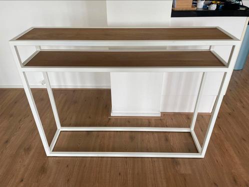 Spinder Design Sidetable Diva, Huis en Inrichting, Tafels | Sidetables, Gebruikt, 25 tot 50 cm, 100 tot 150 cm, Rechthoekig, Metaal