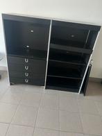 Ikea Princip zwart kastje. Maandag grofvuil., Ophalen, Gebruikt, Ikea Princip zwart design kastje.