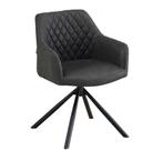 Vergaderstoel Trendline Dale, 4 kleuren, eco-leer, draaibaar, Ophalen, Nieuw, Metaal, Vijf, Zes of meer stoelen