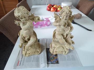 2 engelen beeldjes beschikbaar voor biedingen