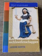 Boek HBO / WO : Encyclopedie van de rechtswetenschappen, Gelezen, L. van Loon, Beta, HBO