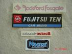 Boston Acoustics Magnat FujitsuTen IRC Acerbis Varta sticker