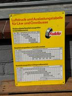 Fulda banden oud reclame bordje, Verzamelen, Merken en Reclamevoorwerpen, Reclamebord, Gebruikt, ., Ophalen of Verzenden