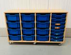 Vintage schoolkast bakkenkast ladekast school kast speelgoed, Ophalen, Gebruikt