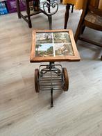 “Antiek dranktafeltje / rooktafeltje met asbak ca. 1920–1930, Antiek en Kunst, Ophalen