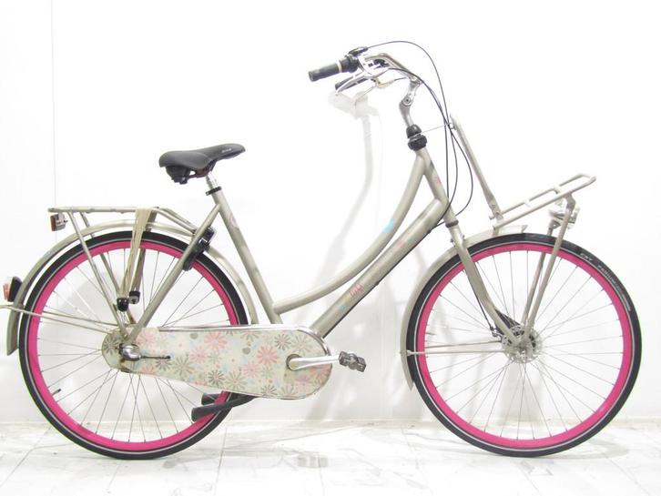 Cortina Lief grijs dames 57cm 28inch, Fietsen en Brommers, Fietsen | Dames | Damesfietsen, Gebruikt, Overige merken, Versnellingen