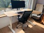 Ikea BEKANT Zit-Sta Hoekbureau elektrisch, Ophalen, Elektrisch, Zo goed als nieuw, Stabureau