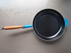 Le creuset koekenpan, Huis en Inrichting, Keuken | Potten en Pannen, Ophalen of Verzenden, Gietijzer, Koekenpan of Braadpan