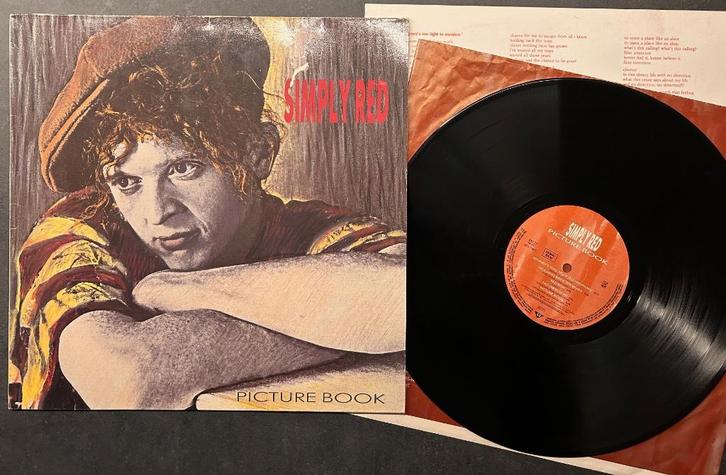 SIMPLY RED - Picture book ( LP ), Cd's en Dvd's, Vinyl | Pop, 1980 tot 2000, 12 inch, Ophalen of Verzenden