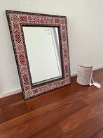 Handgemaakte oosterse mozaiek spiegel met mozaiek lamp, Huis en Inrichting, Woonaccessoires | Spiegels, Ophalen, Zo goed als nieuw