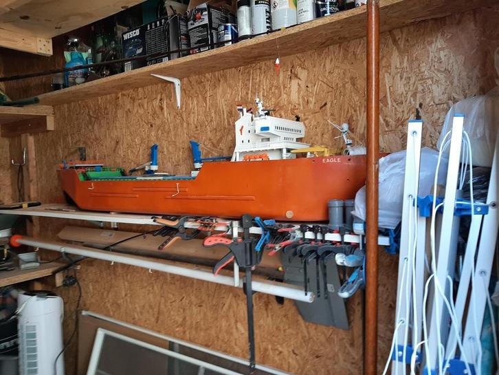 Modelbouw, Hobby en Vrije tijd, Modelbouw | Boten en Schepen, Zo goed als nieuw, 1:50 tot 1:200, Overige merken, Ophalen