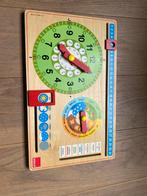 Goula Houten Kalender Speelgoed, Ophalen of Verzenden, Zo goed als nieuw, Taal en Lezen