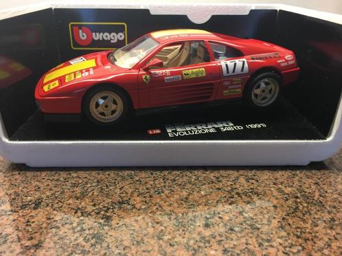 Model auto Bburago Ferrari 348TB (1991) Rood Nieuw 23062025, Hobby en Vrije tijd, Modelauto's | 1:18, Nieuw, Auto, Bburago, Ophalen