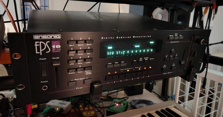 Ensoniq EPS16+ rack, Muziek en Instrumenten, Samplers, Gebruikt, Ophalen