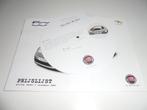 draaischijf Fiat 500 stripingsets met prijslijst, Verzenden, Nieuw, Overige merken