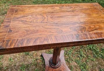 Zeldzaam mooi speeltafel palissander ca 1830 -1850 beschikbaar voor biedingen