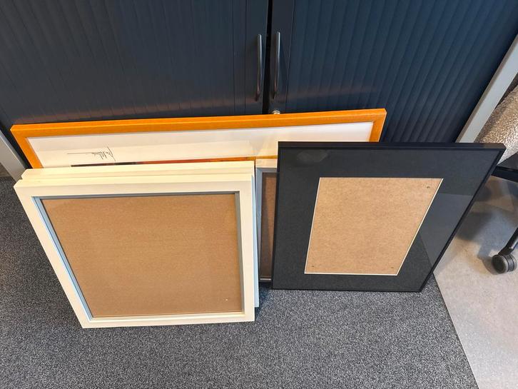 Diverse Schilderijlijsten - Verschillende Formaten, Audio, Tv en Foto, Fotografie | Fotolijsten, Gebruikt, Ophalen