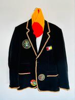Luxe fluwelen Oeteldonk herenjas, Kleding | Heren, Carnavalskleding en Feestkleding, Maat 52/54 (L), Carnaval, Oeteldonk, Ophalen of Verzenden