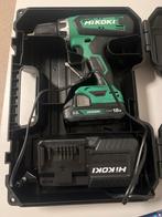 Hikoki Accutol met Accu en Oplaadstation, Doe-het-zelf en Verbouw, Gereedschap | Boormachines, Variabele snelheid, Ophalen of Verzenden