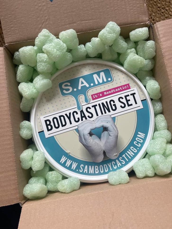 S.A.M. Bodycasting Set - Handtastic! NIEUW IN DE DOOS, Hobby en Vrije tijd, Knutselen, Nieuw, Materiaal, Ophalen of Verzenden