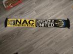 Oude sjaal Nac Breda -Newcastle United zeldzaam, Ophalen of Verzenden, Zo goed als nieuw, NAC Breda, Vaantje of Sjaal