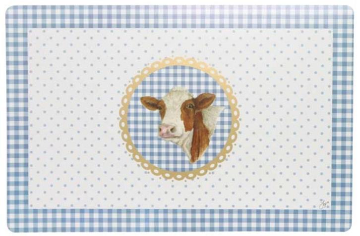 Placemats Koe Happy Cow servies, Huis en Inrichting, Keuken | Servies, Nieuw, Overige typen, Overige stijlen, Overige materialen