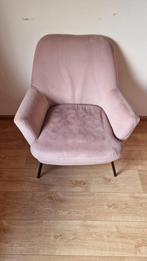 Roze fauteuil, Ophalen, Gebruikt, 75 tot 100 cm, Metaal