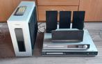 Philips Home Cinema Set/ dvd-speler + ext HDD/dvd recorder, Philips, Gebruikt, Ophalen of Verzenden, 5.1-systeem
