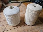 Grote Klossen Wit Garen - Breien/Haken, Hobby en Vrije tijd, Breien en Haken, Ophalen, Gebruikt, Breien of Haken, Wol of Garen