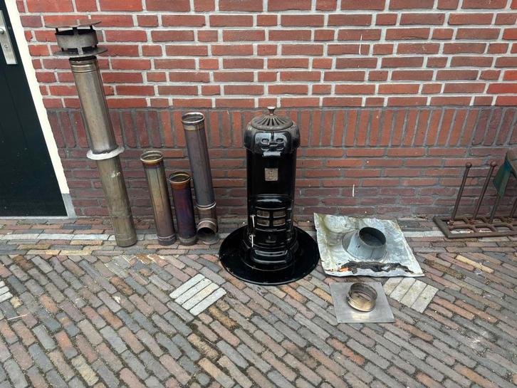 Etna sun5324 houtkachel openhaard met rookkanaal kachelpijp., Huis en Inrichting, Kachels, Gebruikt, Vrijstaand, Houtkachel, Hout