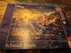Thomas kinkade - disney de zeemeermin, Hobby en Vrije tijd, Denksport en Puzzels, Ophalen of Verzenden, 500 t/m 1500 stukjes, Zo goed als nieuw