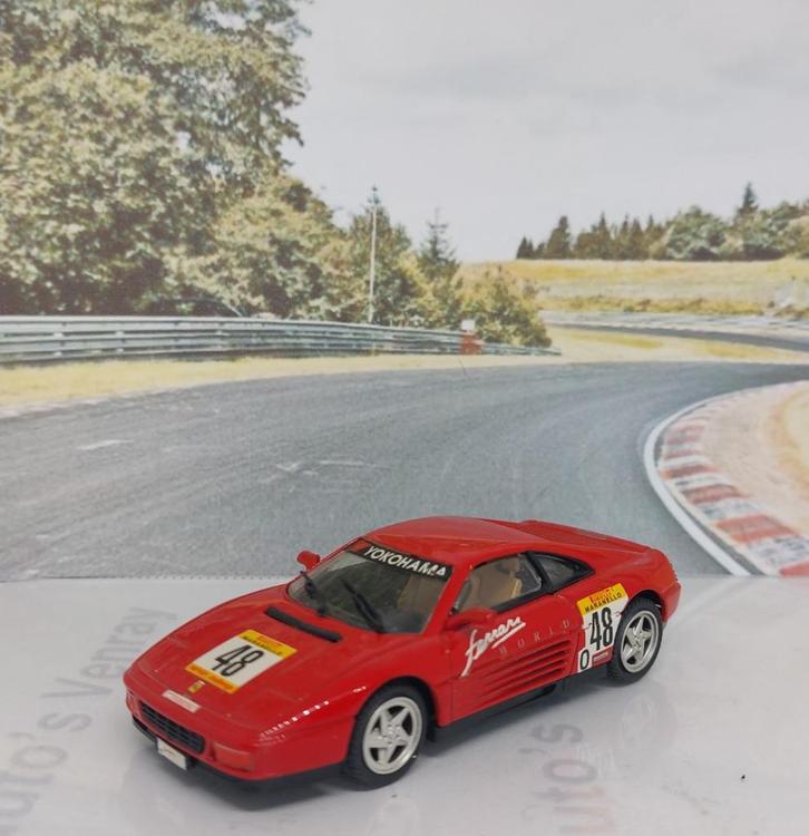 1:43 Ferrari 348 TB #48 Ferrari Challenge 1990; Bang: #8007, Hobby en Vrije tijd, Modelauto's | 1:43, Gebruikt, Auto, Overige merken