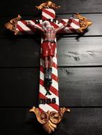 Bad Santa uniek kruisbeeld kerst silly art, Nieuw, Ophalen of Verzenden, Dier
