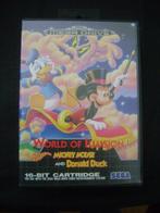 sega mega drive--world of illusion, Gebruikt, Ophalen of Verzenden, Mega Drive