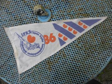 Skutsje I.F.K.S. vlag vaan wimpel 1986 beschikbaar voor biedingen