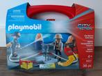 Gloed Nieuw Playmobil Brandweer Meeneemkoffer 5651, Ophalen of Verzenden, Nieuw, Complete set