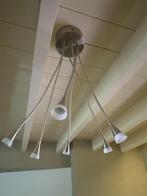 Moderne Plafondlamp met Meerdere Lichtpunten, Ophalen, Zo goed als nieuw, Metaal