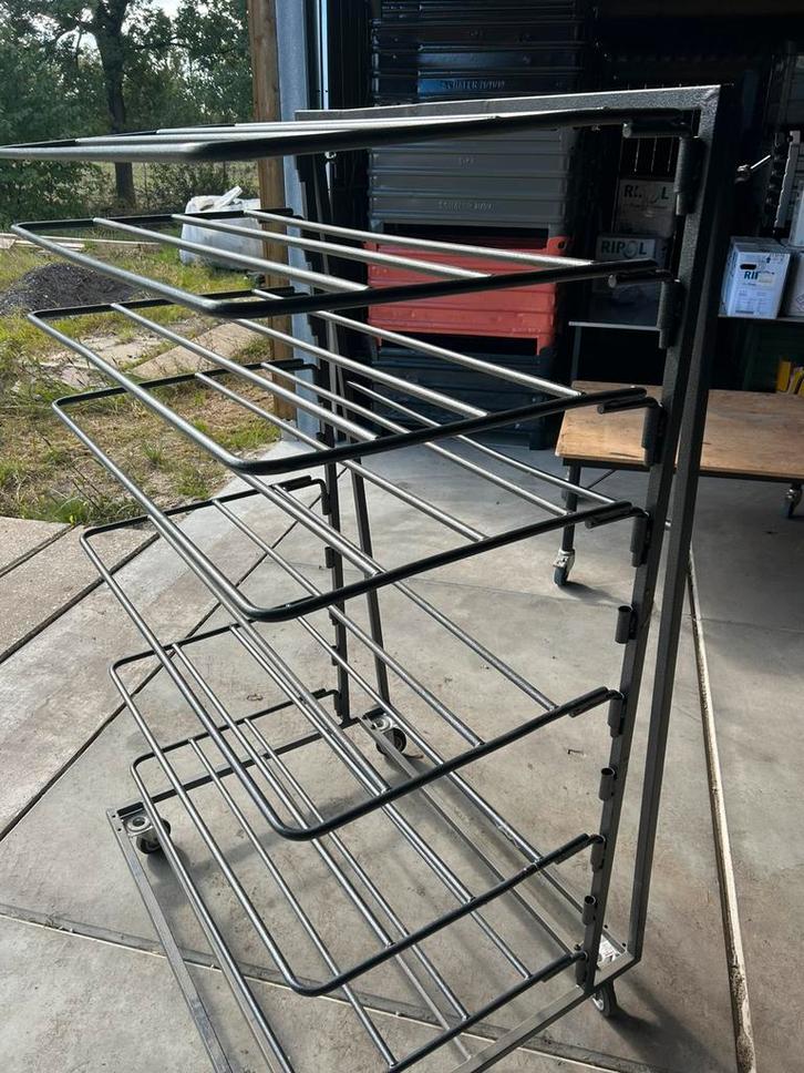 Hang en Droogrek, stevige versie en verstelbaar, Tuin en Terras, Droogmolens en Wasrekken, Gebruikt, Overige typen, Ophalen