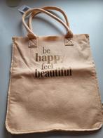 Be happy feel beautiful tas, Sieraden, Tassen en Uiterlijk, Tassen | Damestassen, Ophalen of Verzenden, Nieuw