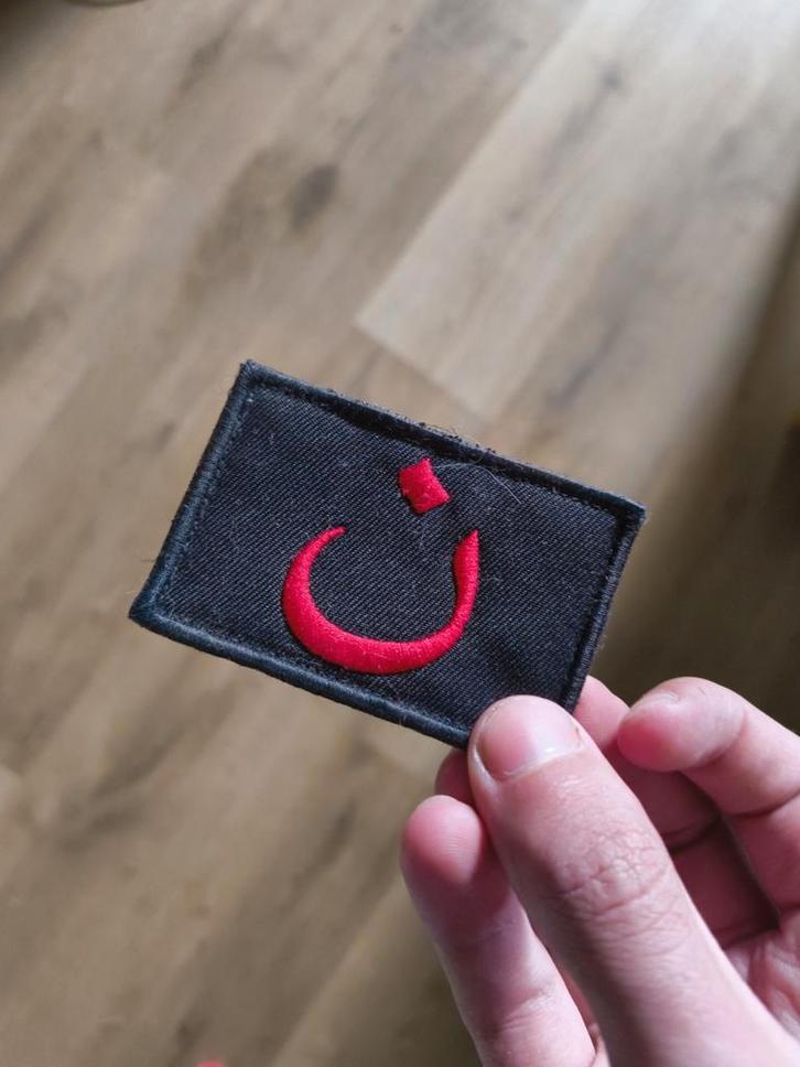 Nasrani Kleding Patch met Klittenband, Kleding | Heren, Overige Herenkleding, Nieuw, Ophalen of Verzenden