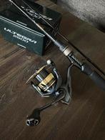 Westin Dropshot hengel + Shimano Ultegra 2500, Watersport en Boten, Hengelsport | Roofvissen, Ophalen, Zo goed als nieuw, Complete set