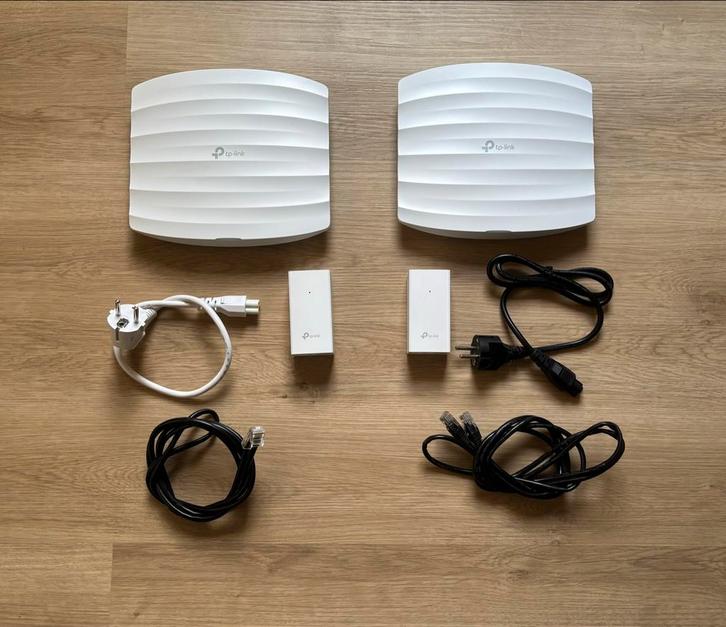 TP-Link EAP225 Access Point (2x), Computers en Software, Accesspoints, Zo goed als nieuw, Ophalen
