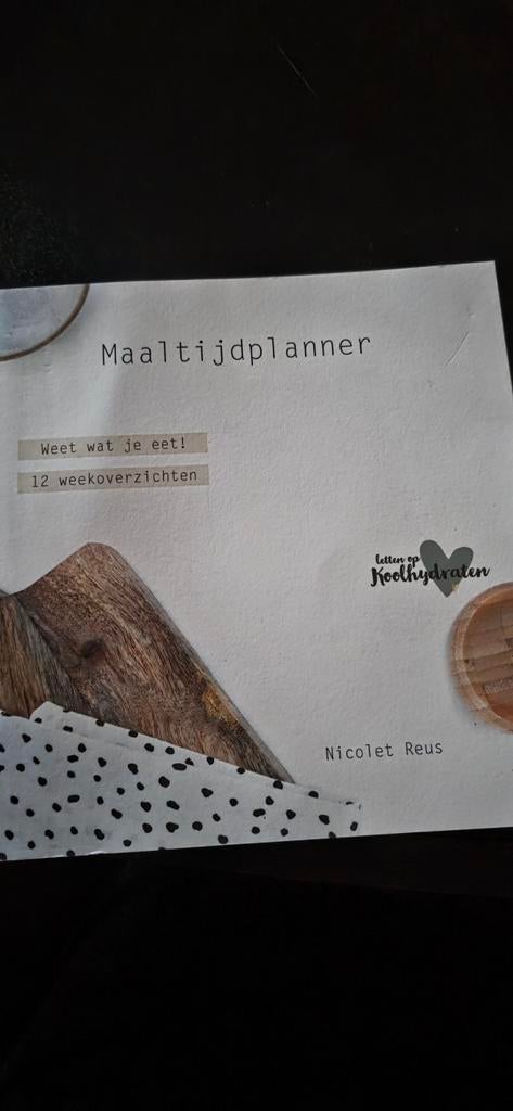 Nieuwe Maaltijdplanner - Weet wat je eet!, Boeken, Overige typen, Nieuw, Ophalen of Verzenden, Nicolet Reus