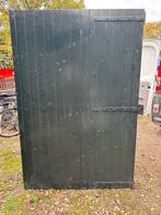 Openslaande garagedeuren - 256 x 196, Ophalen, Gebruikt, 120 cm of meer, Minder dan 200 cm